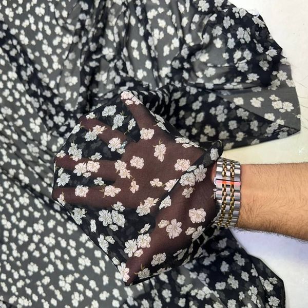 پارچه حریر شیفون جذاب 4