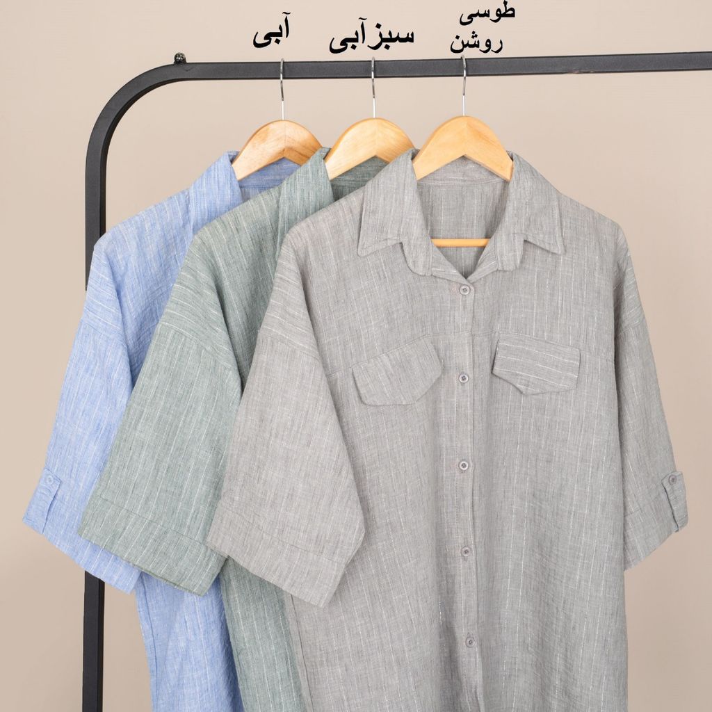 خرید آنلاین شومیز لینن نیهاد پاد