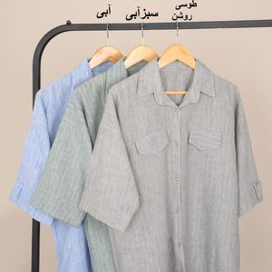 خرید آنلاین شومیز لینن نیهاد پاد