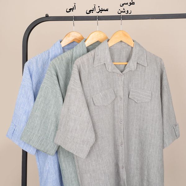 شومیز لینن نیهاد پاد