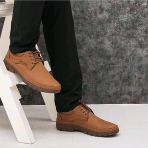قیمت کفش مردانه رسمی مدل سبلان رنگ عسلی