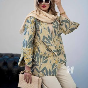 خرید اینترنتی کت زنانه ژاکارد مغزی دوزی مزونی انگور