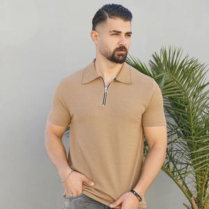 خرید آنلاین تیشرت مردانه یقه زیپ دار مدل Arban ( درچند رنگبندی )