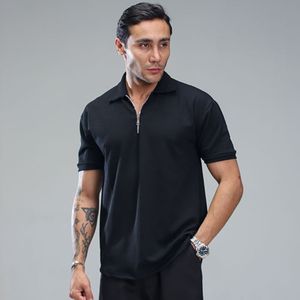 مشخصات تیشرت مردانه یقه زیپ دار مدل Arban ( درچند رنگبندی )