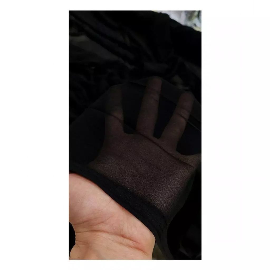 فروش اینترنتی پارچه حریر مشکی با طرح ساده