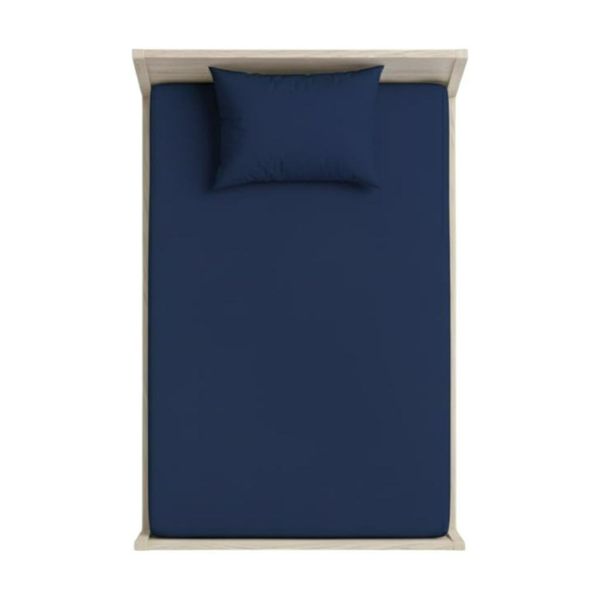 روتختی کشدار تشک عرض120 تک رنگ ( سرمه‌ای)