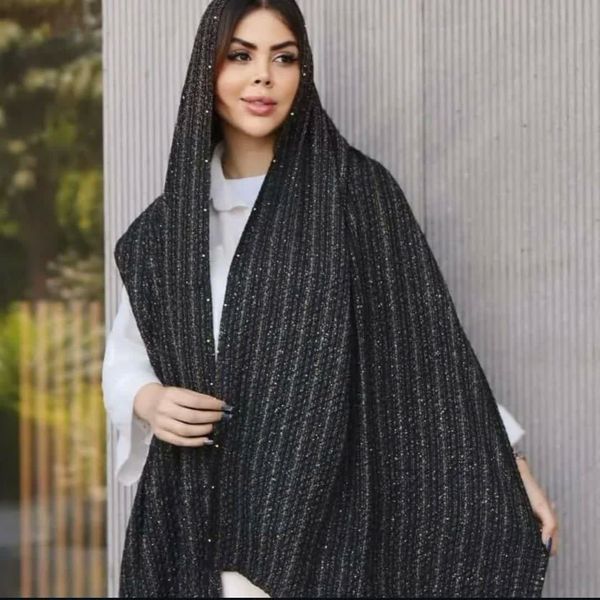 شال زنانه برفکی دورمرواریدی