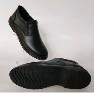 فروش اینترنتی کفش مردانه رسمی اداری ساده کشی رنگ مشکی