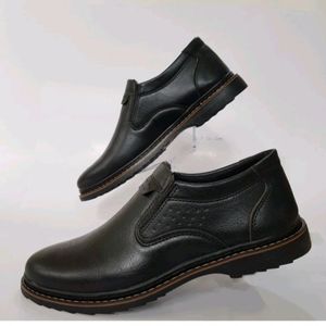 مشخصات کفش مردانه رسمی اداری ساده کشی رنگ مشکی