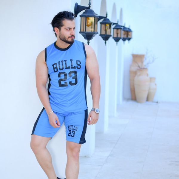 ست تاپ شلوارک مدل Bulls (در چند رنگبندی)