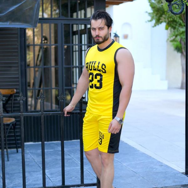 ست تاپ شلوارک مدل Bulls (در چند رنگبندی)