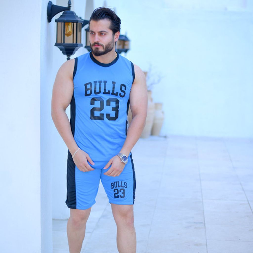 خرید انلاین ست تاپ شلوارک مدل Bulls (در چند رنگبندی)
