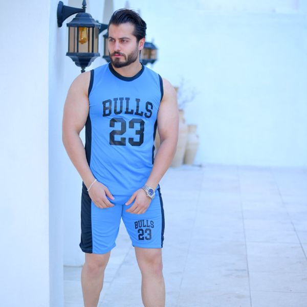 ست تاپ شلوارک مدل Bulls (در چند رنگبندی)