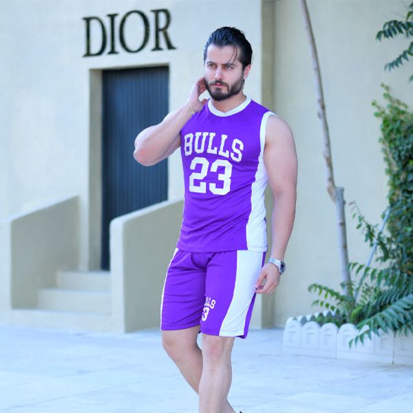 ست تاپ شلوارک مدل Bulls (در چند رنگبندی)