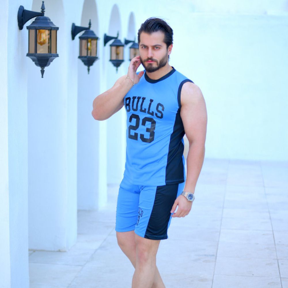 خرید آنلاین ست تاپ شلوارک مدل Bulls (در چند رنگبندی)