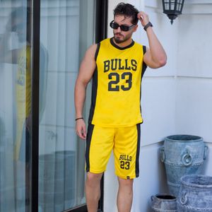 خرید اینترنتی ست تاپ شلوارک مدل Bulls (در چند رنگبندی)