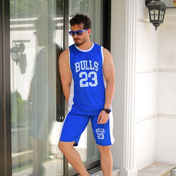 ست تاپ شلوارک مدل Bulls (در چند رنگبندی)