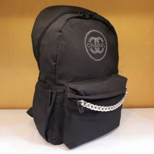 خرید اینترنتی کوله پشتی Chanel نگین‌کاری