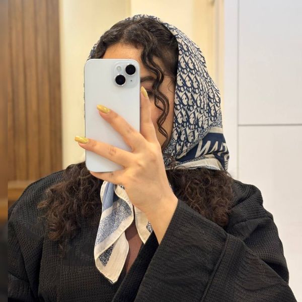 مینی اسکارف  تمام نخ دیور