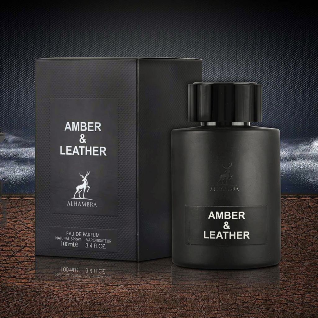 خرید انلاین عطر ادکلن باکیفیت زنانه آمبر لدر الحمبرا - 100 میل - هولوگرام اورجینال