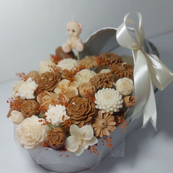 باکس گل شمعی