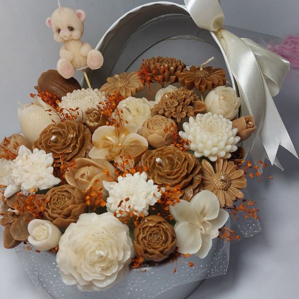 باکس گل شمعی