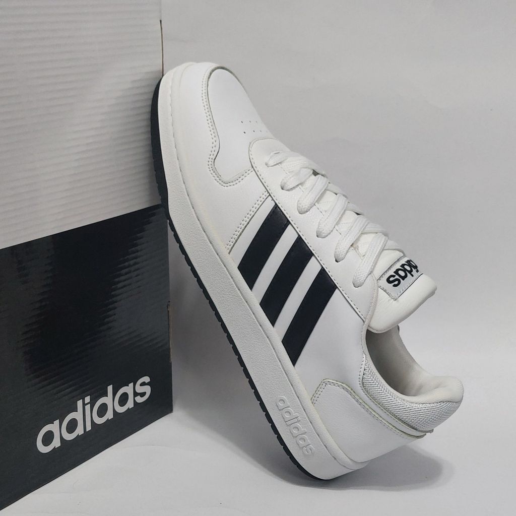 فروش اینترنتی کتونی آدیداس هوپس سفید Adidas Hoops کیفیت عالی