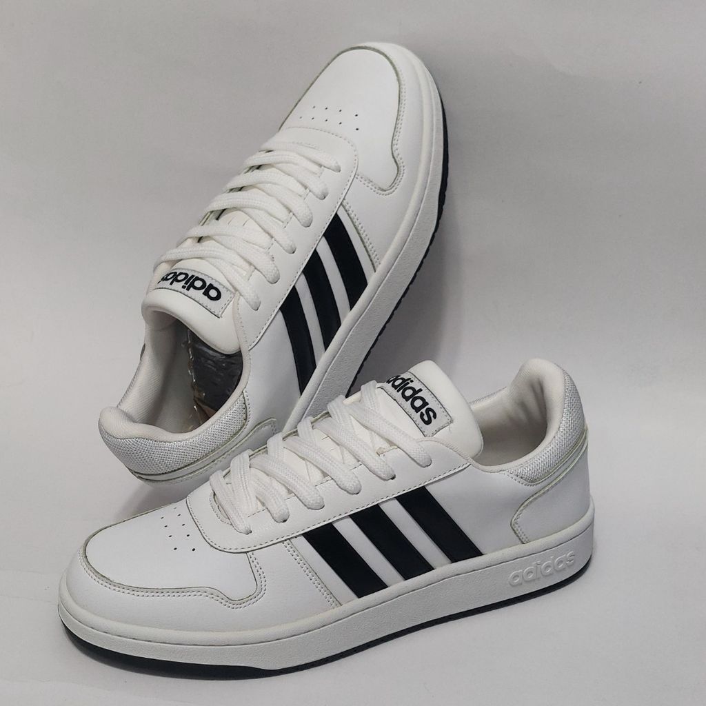 فروش اینترنتی کتونی آدیداس هوپس سفید Adidas Hoops کیفیت عالی