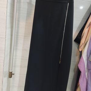 قیمت ارزان دامن بلند مجلسی مشکی