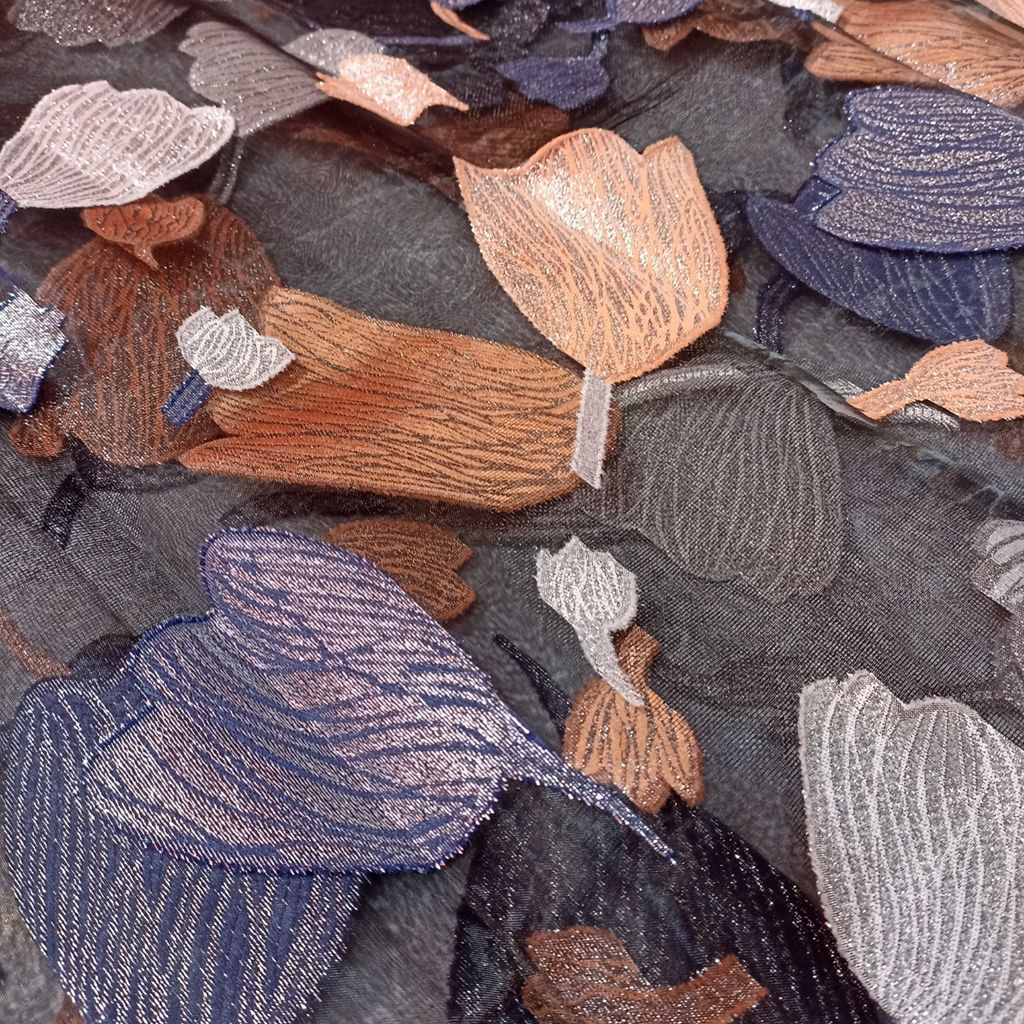 خرید آنلاین حریر ژاکارد گلدار