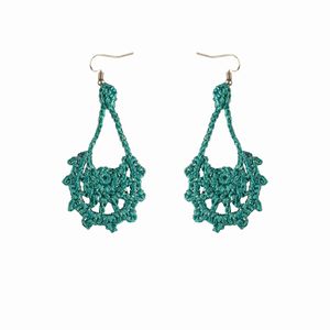 مشخصات گوشواره دست ساز قلاب بافی - Gosh - 004