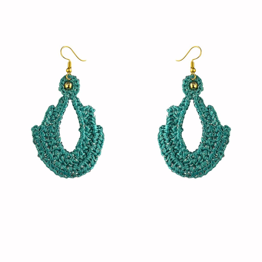 قیمت گوشواره دست ساز قلاب بافی - Gosh - 006