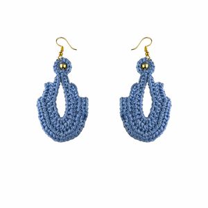 فروش اینترنتی گوشواره دست ساز قلاب بافی - Gosh - 006