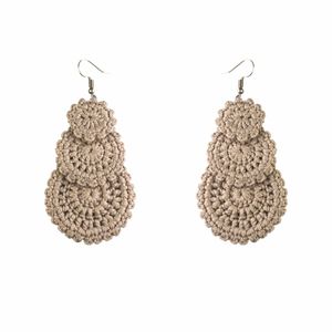 مشخصات گوشواره دست ساز قلاب بافی - Gosh - 007