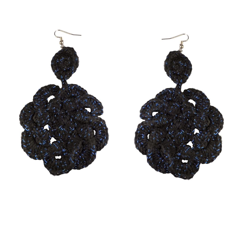 مشخصات گوشواره دست ساز قلاب بافی - Gosh - 008