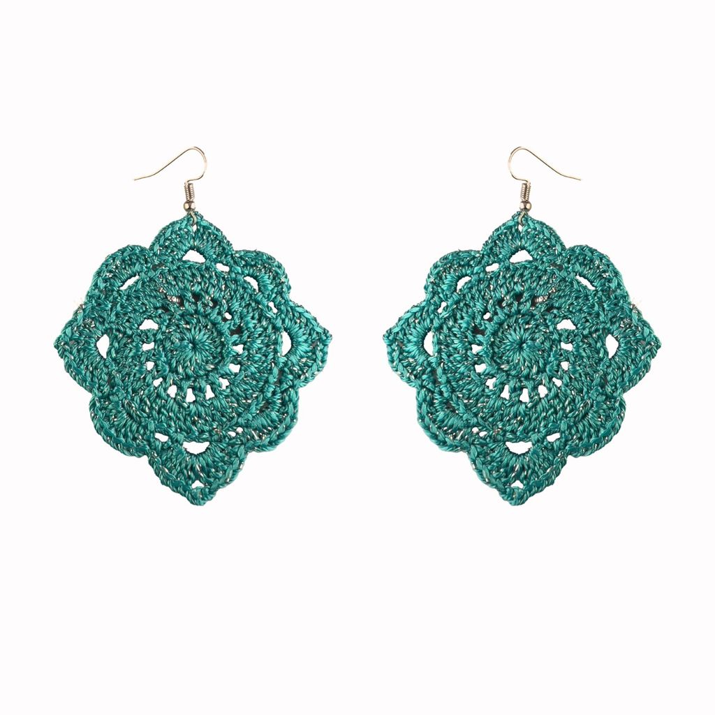 قیمت گوشواره دست ساز قلاب بافی - Gosh - 009