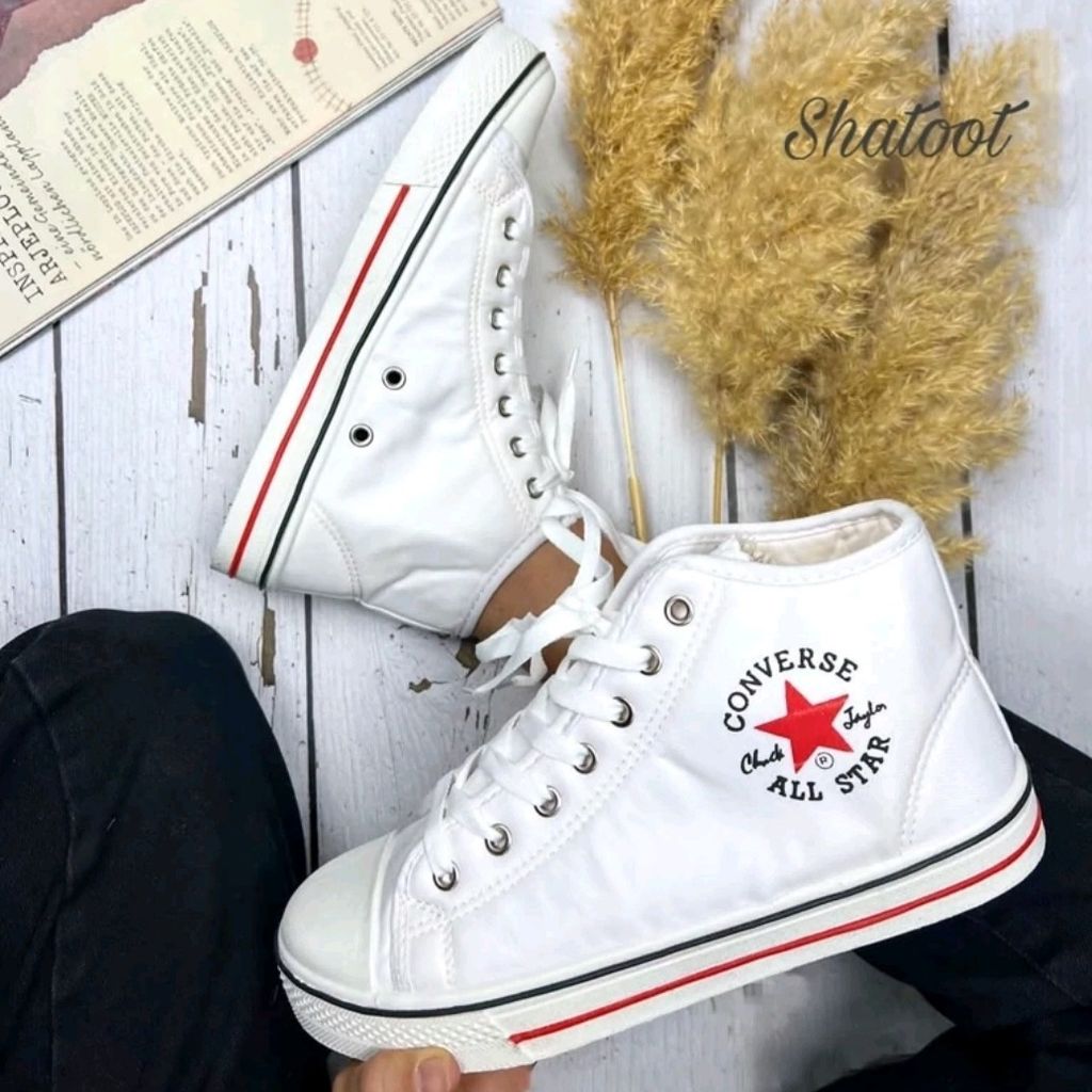 قیمت کفش الستار زنانه کانورس سفید