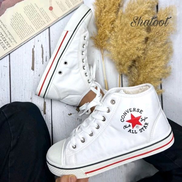 کفش الستار زنانه کانورس سفید