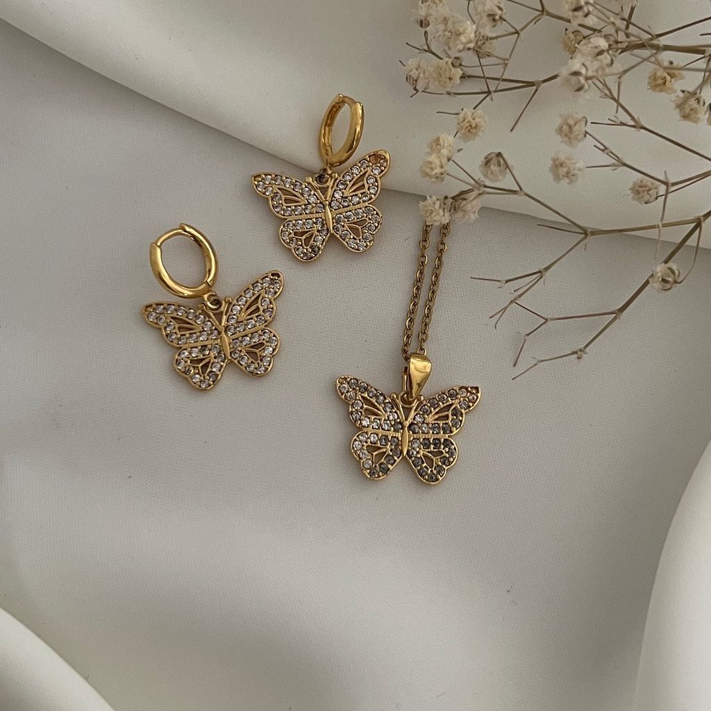 خرید انلاین نیم ست پروانه