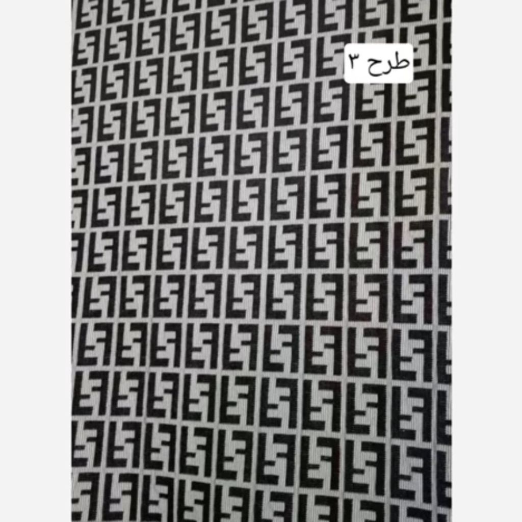 فروش اینترنتی شال مشکی توری طرح دار