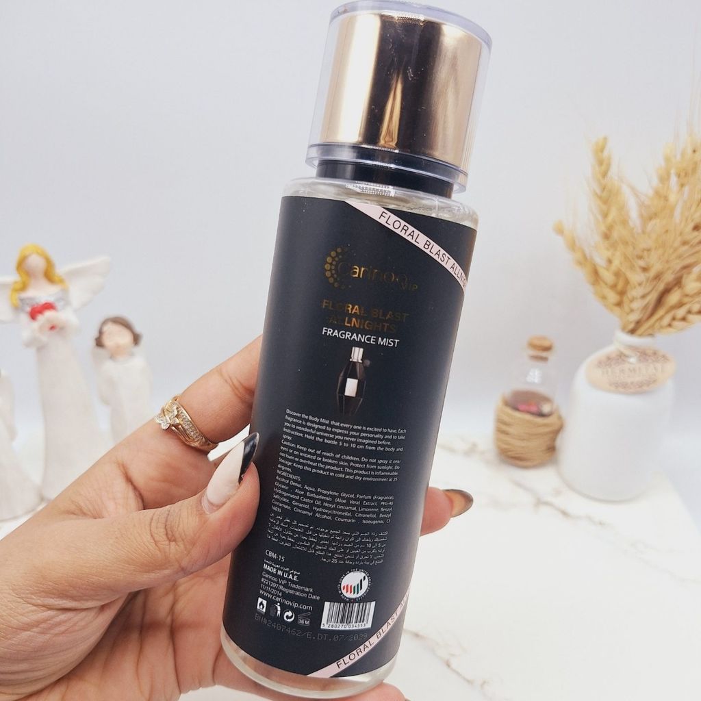 قیمت بادی اسپلش مدل FLORAL, BLAST ALLNIGHTS حجم 250 میل