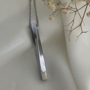خرید اینترنتی گردنبند اسپرت نقره ای