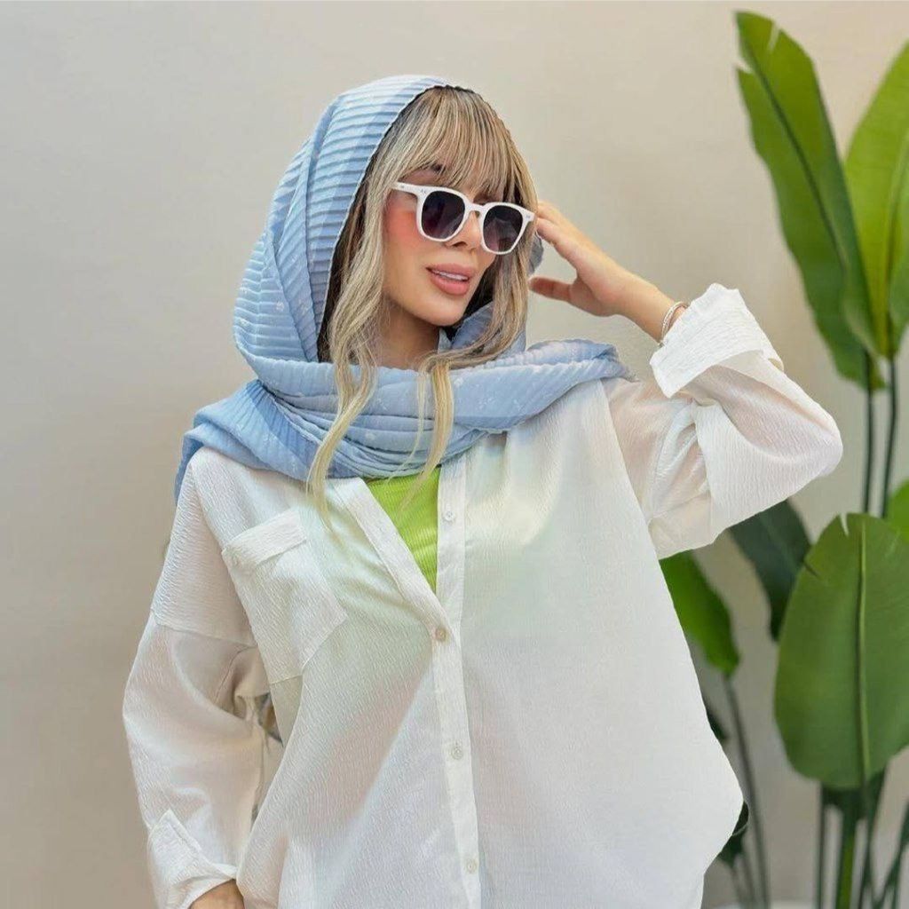 مشخصات شومیز  تابستانه اطلسی
