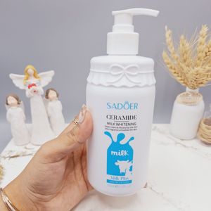 خرید آنلاین شامپو بدن 500 میل رایحه شیر وانیل برند Sadoer‏