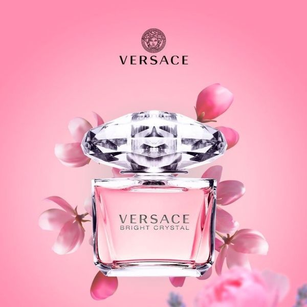 تستر ادکلن ورساچه صورتی-برایت کریستال | Versace Bright Crystal