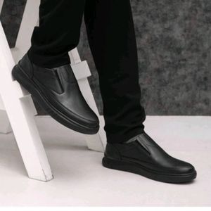 قیمت کفش مردانه مجلسی رسمی بدون بند رنگ مشکی