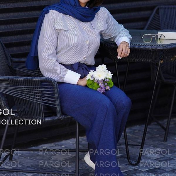 ست شومیز و شلوار دوتکه بهارگل