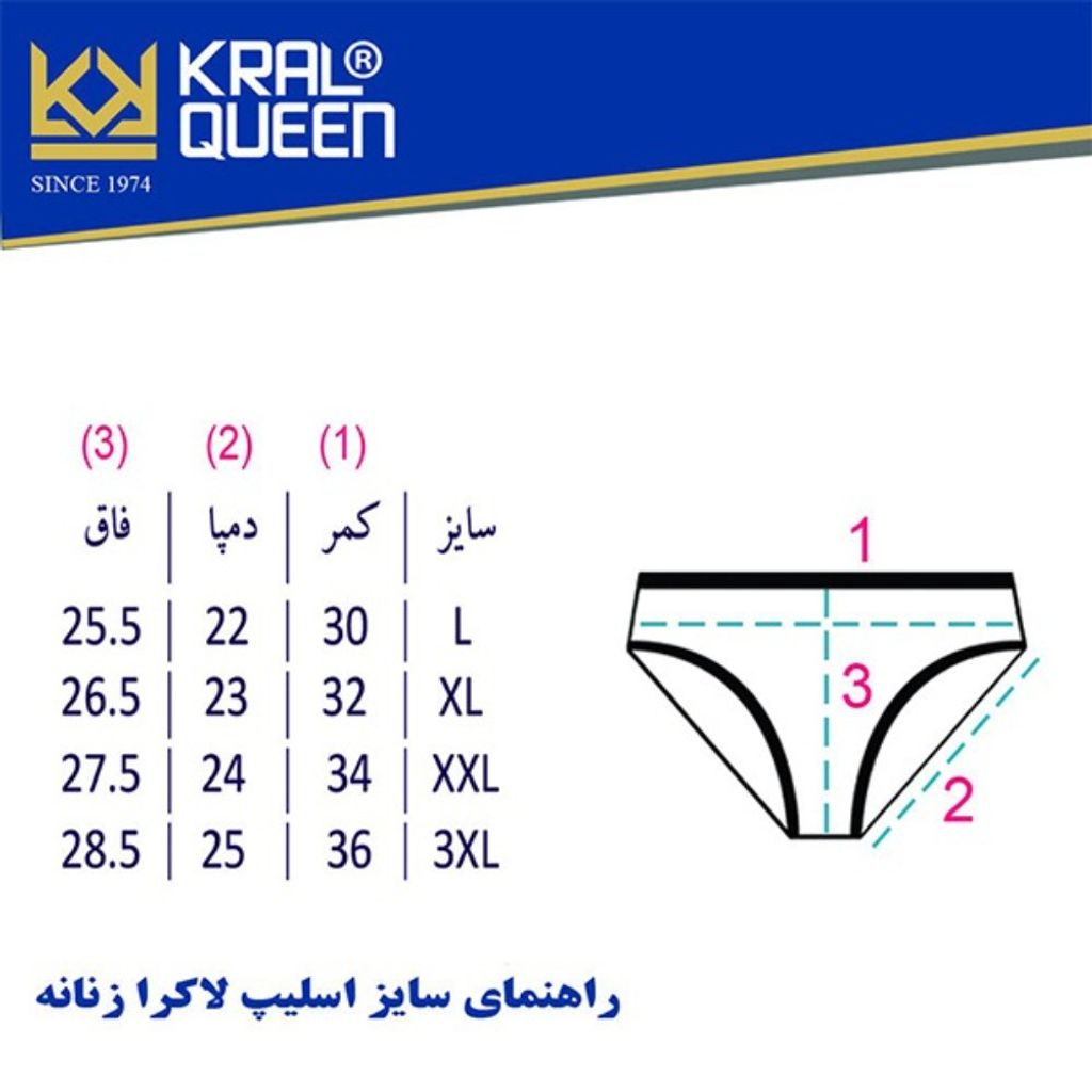 خرید اینترنتی شورت اسلیپ زنانه کش کاغذی نخ پنبه لاکرا 4 عددی