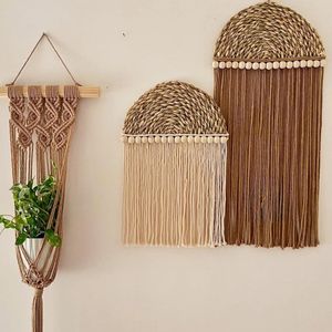 فروش اینترنتی ست بوهو دیواری مکرومه بافی