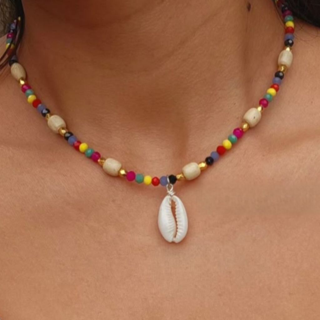 خرید انلاین گردنبند صدفی 431